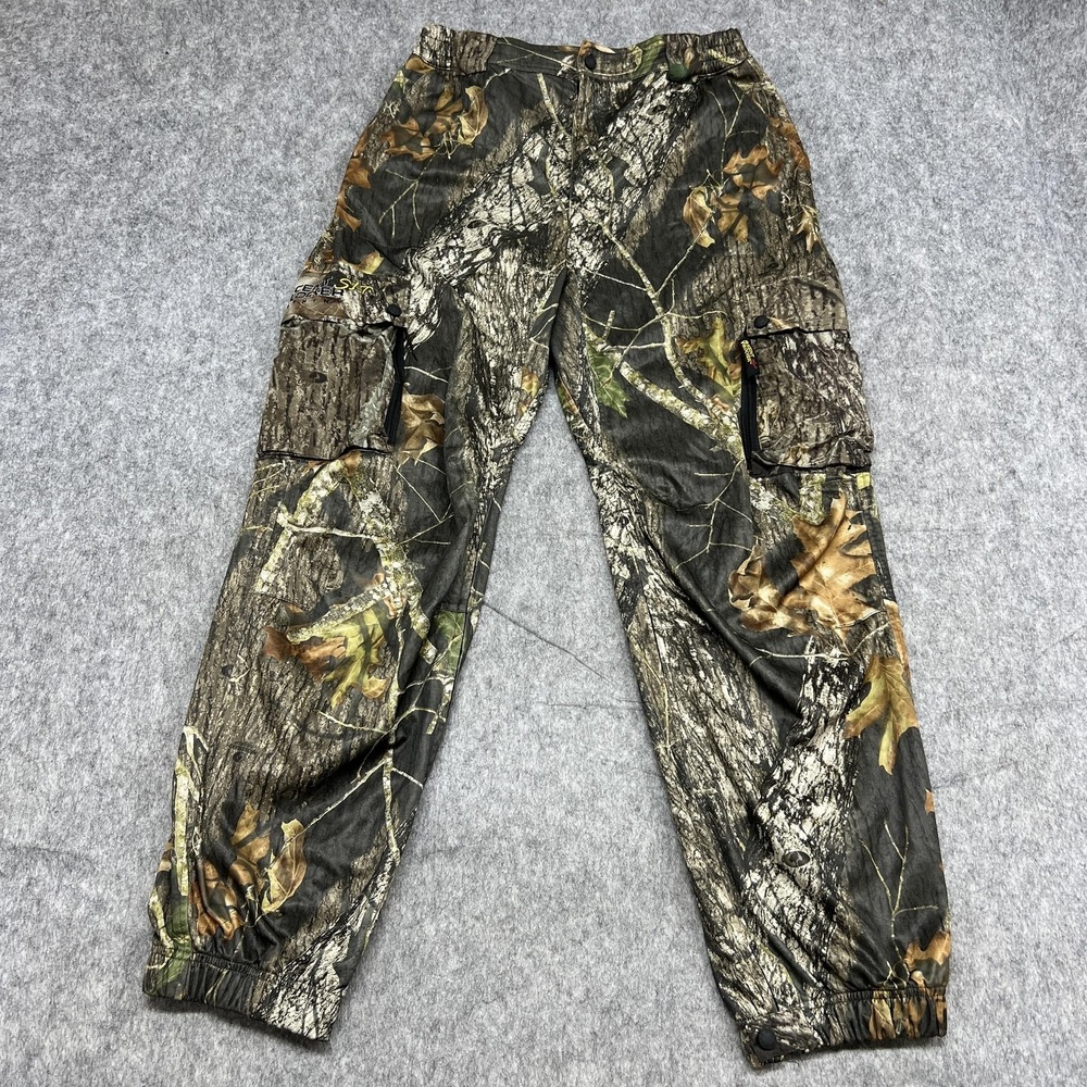 Scent Blocker Pants Mens Large Camo Realtree Pattern Hunting Cargo Outdoor SLT